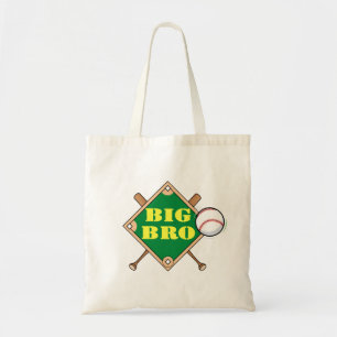 Big Brother Baseball Diamond Tote Bag