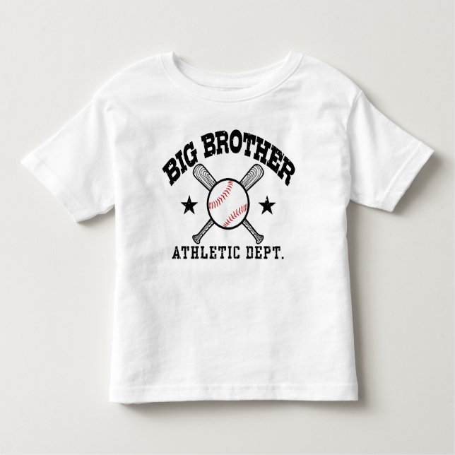Big Brother Baseball Toddler T-Shirt (Front)