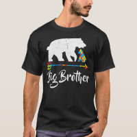Big Brother Bear Autism Awareness  Proud Autism Mo