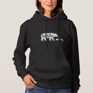 Big Brother Bear Autism Awareness Support Family A Hoodie