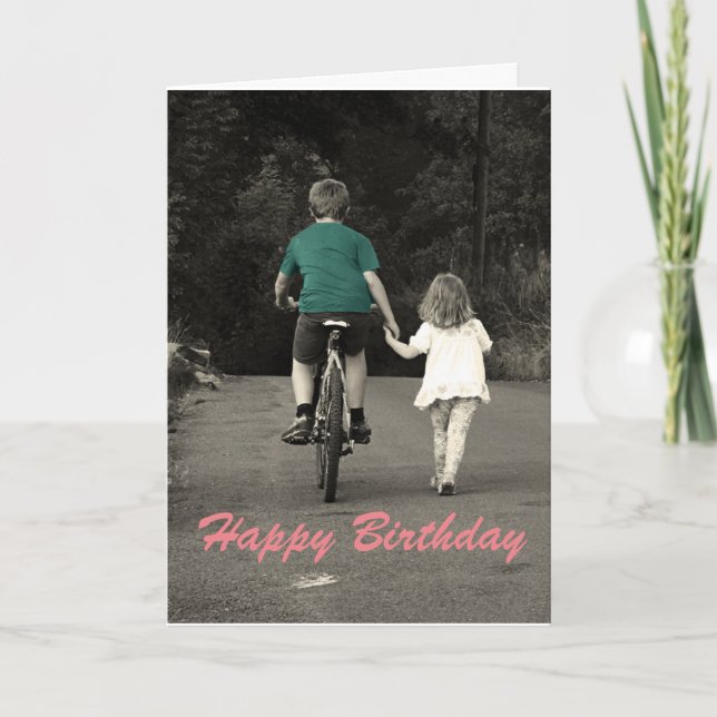 Big brother Birthday card (Front)