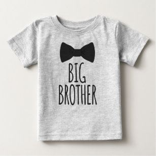 Big Brother Bowtie Baby T-Shirt