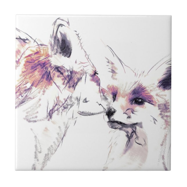 Big Brother Ceramic Tile (Front)