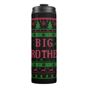 Big Brother Christmas Thermal Tumbler