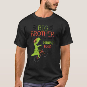 Big Brother Coming Soon Funny Best New Sibling Ide T-Shirt