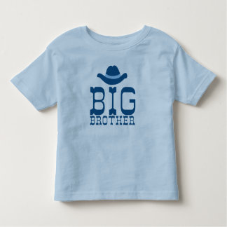Big Brother Cowboy Hat Toddler T-Shirt