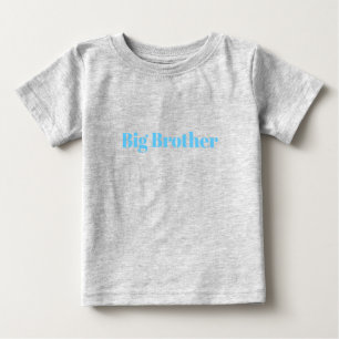 Big Brother, Customise with name, text Baby T-Shir T-Shirt