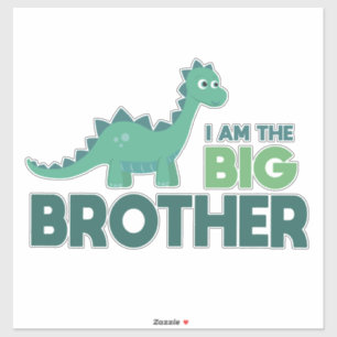 Big brother dinosaur kids boy family