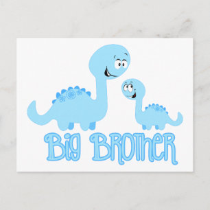 Big Brother Dinosaur Postcard