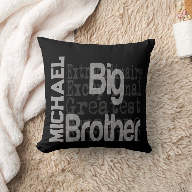 Big Brother Extraordinaire CUSTOM Cushion (Blanket)