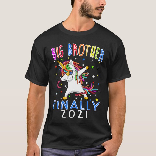 Big Brother Finally 2021 Unicorn T-Shirt (Front)