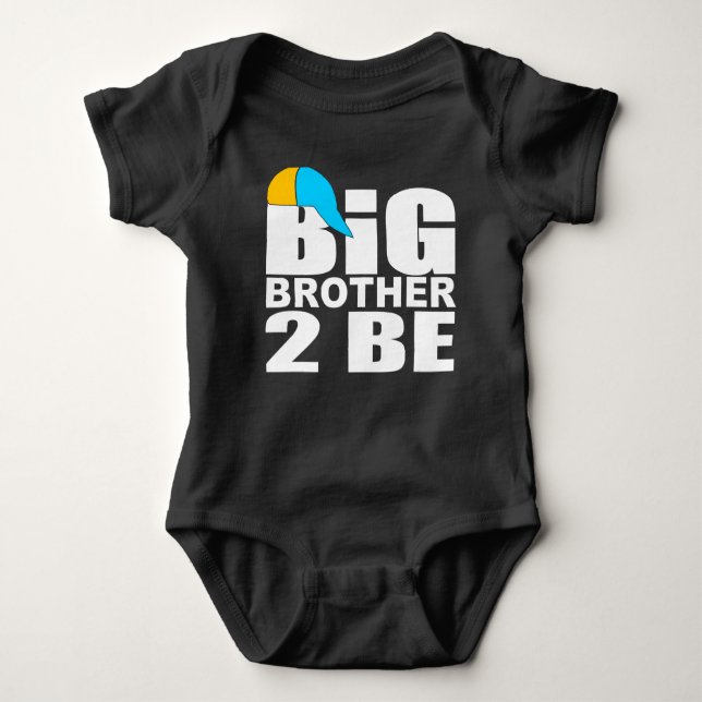 Big brother for baby boy bodysuit (Front)