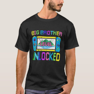 Big Brother Game Unlocked Funny New Big Bro Gamer T-Shirt