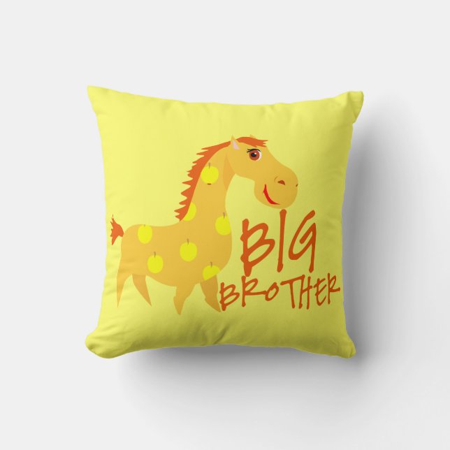 Big Brother Giraffe Cushion (Front)