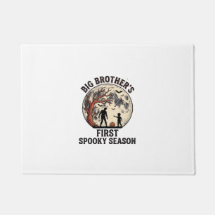 Big Brother Halloween First Spooky Season Vintage Doormat