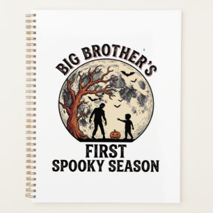 Big Brother Halloween First Spooky Season Vintage  Planner