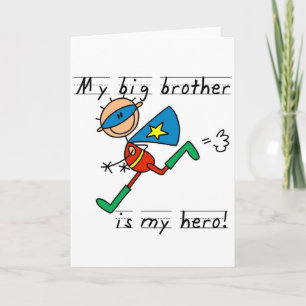 Big Brother Hero T-shirts and Gifts Card