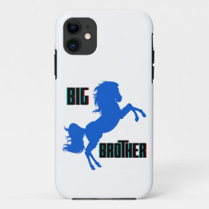 Big Brother Horse Rearing iPhone 11 Case