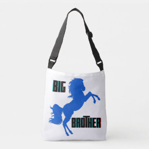 Big Brother Horse Rearing Crossbody Bag