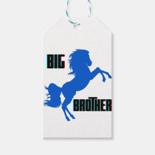 Big Brother Horse Rearing Gift Tags