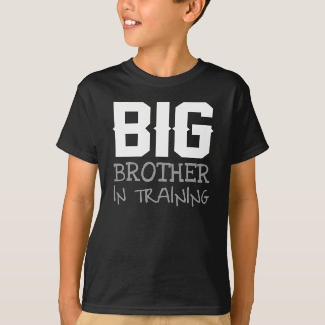 BIG BROTHER IN TRAINING T-Shirt (Front)