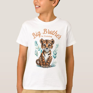 Big Brother In Training Tiger Cub Announcement T-Shirt