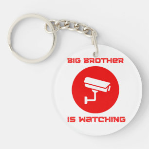 Big Brother is Watching 1984 ingsoc Key Ring