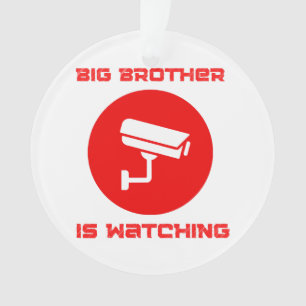 Big Brother is Watching  1984 ingsoc Ornament