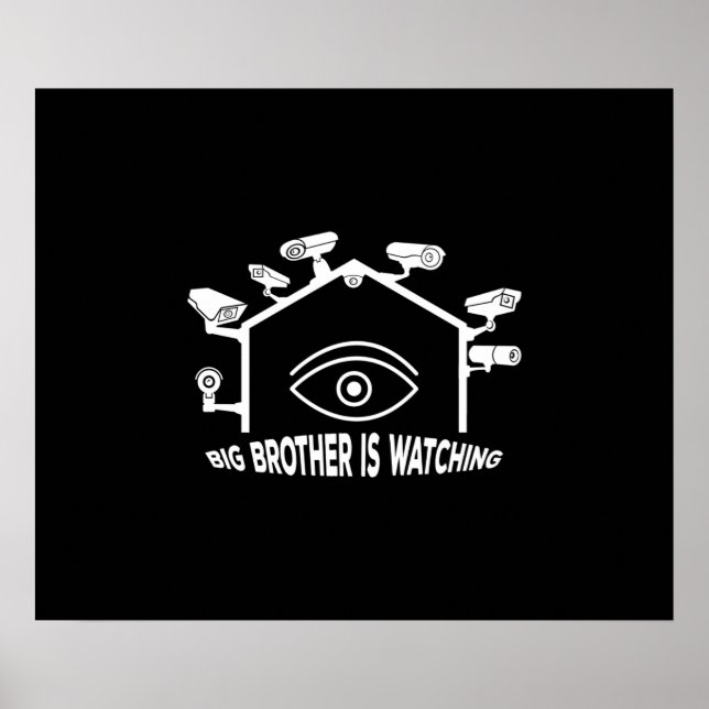 Big Brother is Watching Poster (Front)