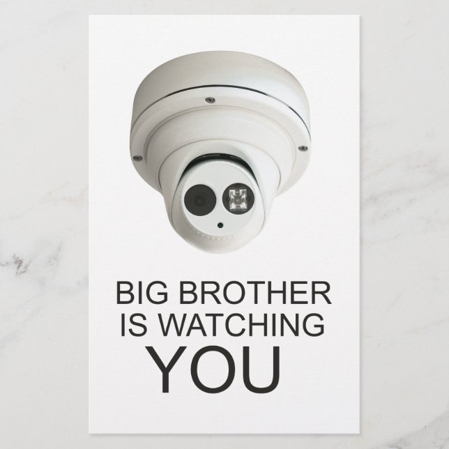 Big brother is watching you flyer (Front)