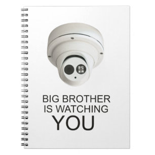 Big brother is watching you notebook