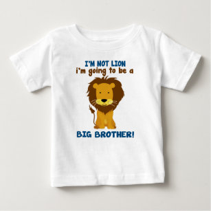 Big Brother Lion Baby T-Shirt