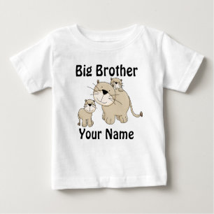 Big Brother Lion Personalised T-shirt