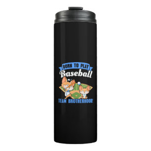 Big Brother Little Brother - Baseball Players Thermal Tumbler