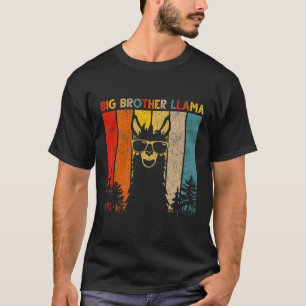 Big Brother Llama Lover  For Mens Womens T-Shirt