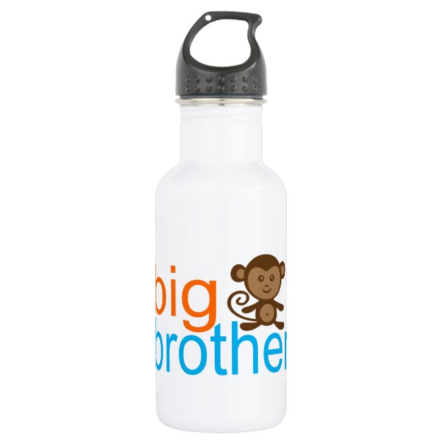 Big Brother Monkey 532 Ml Water Bottle (Front)