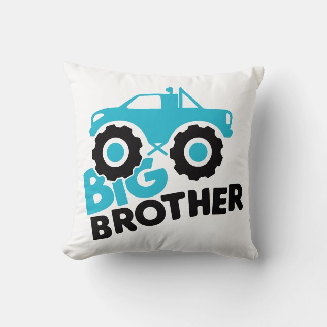 Big Brother Monster Truck Cushion (Front)