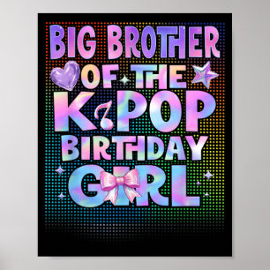 Big Brother of The K-Pop Birthday Girls Korean Poster