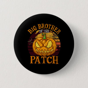 Big Brother Of The Patch Family Group Halloween  6 Cm Round Badge