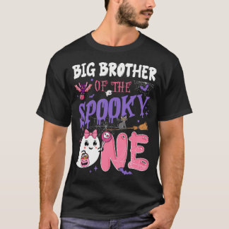 Big Brother Of The Spooky One 1St Birthday Girl T-Shirt