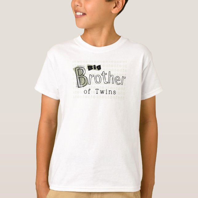 Big Brother of Twins T-Shirt (Front)