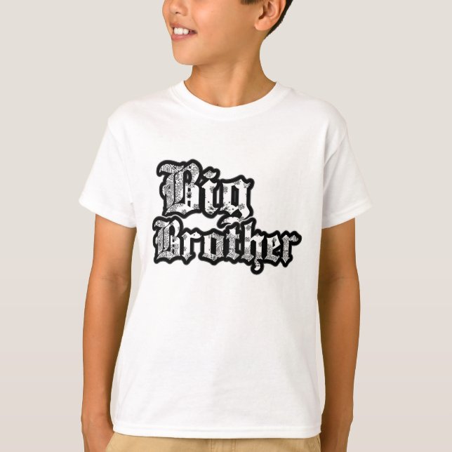 big brother old english shirt (Front)