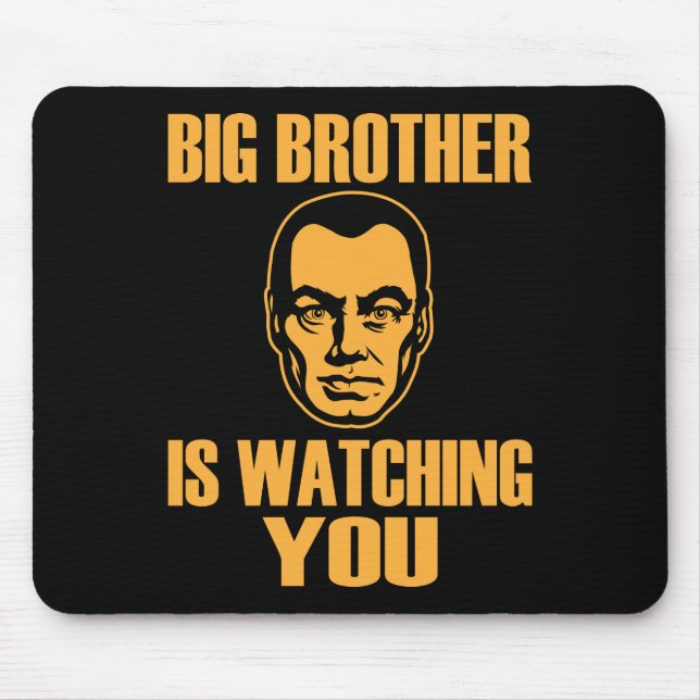 Big Brother Portrait Mousepad (Front)