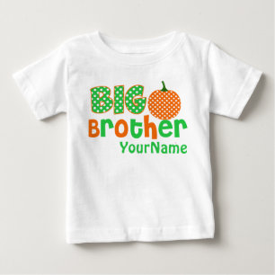 Big Brother Pumpkin Personalised Shirt