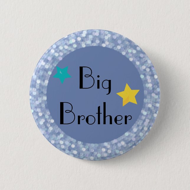Big Brother Round Button (Front)