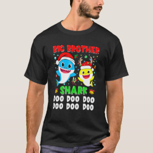 Big Brother Shark Christmas Doo Doo Family Matchin T-Shirt