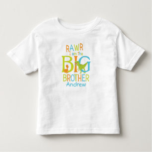 Big Brother Shirt   Dinosaur Shirt