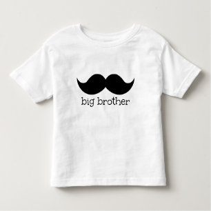 Big Brother Shirt, with moustache Toddler T-Shirt