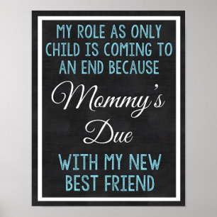 Big Brother Sign, Pregnancy Sign, New Baby, Baby Poster