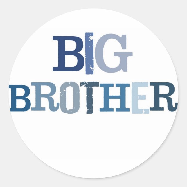 Big Brother Stickers (Front)